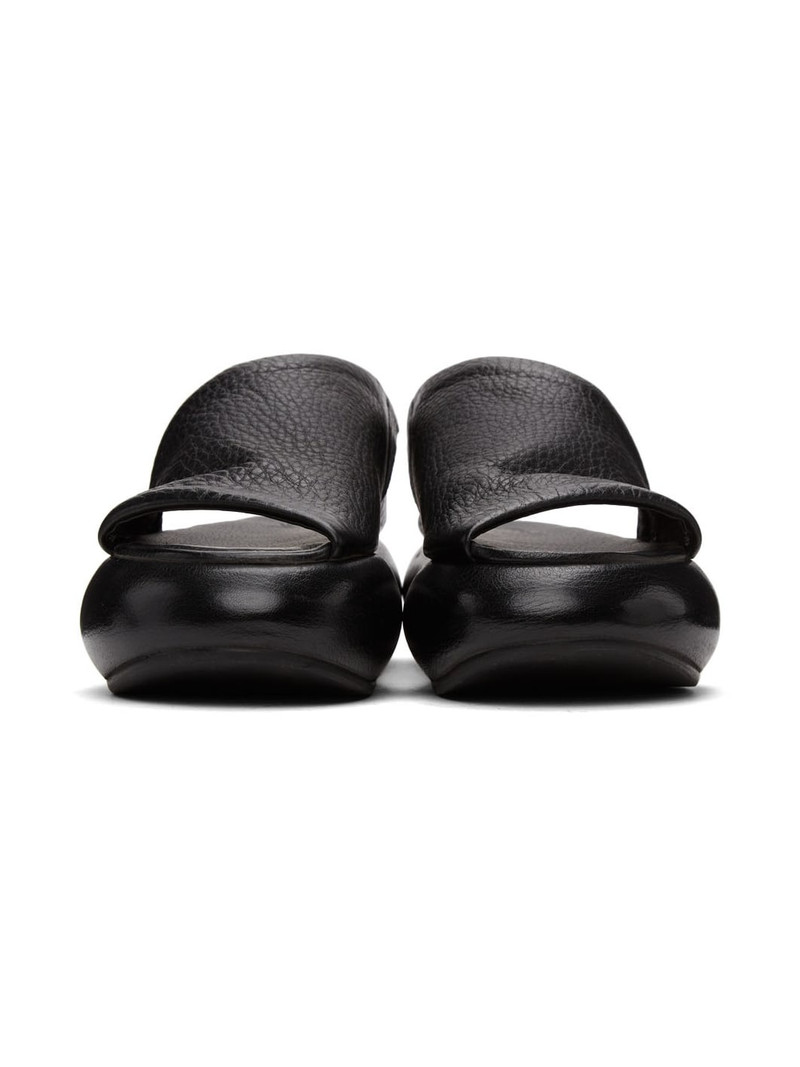 Black Ciambellona Sandals 2