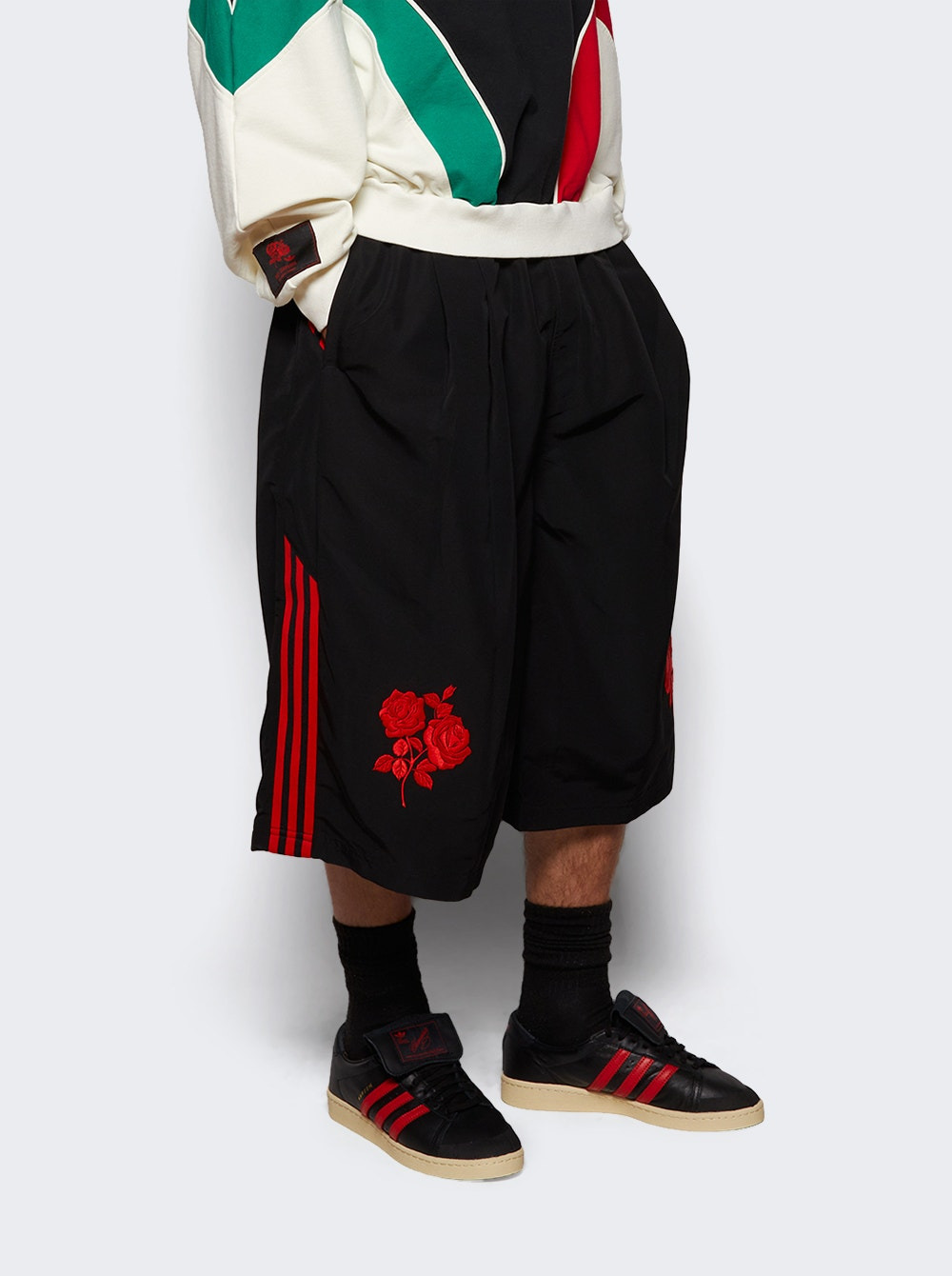 X Willy Chavarria Jabbar Low Top Sneakers Black And Red - 2