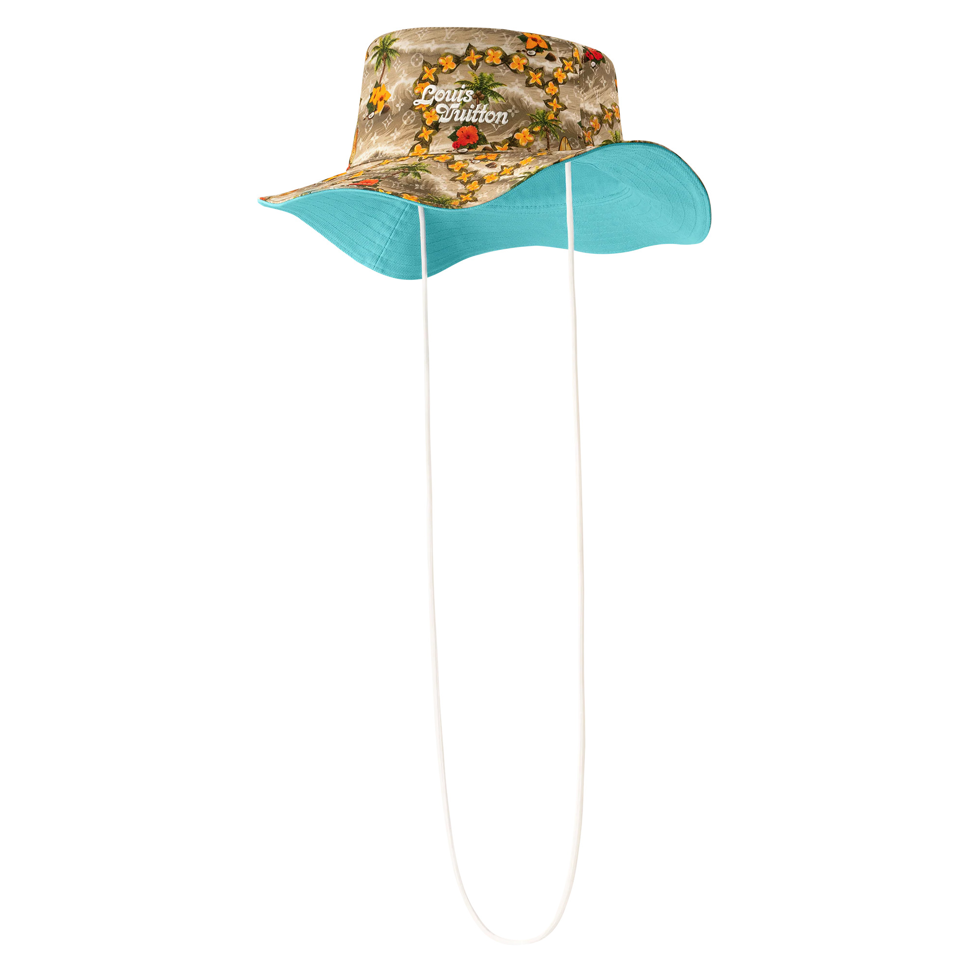 Surfin' Monogram Explorer Reversible Bucket Hat - 3