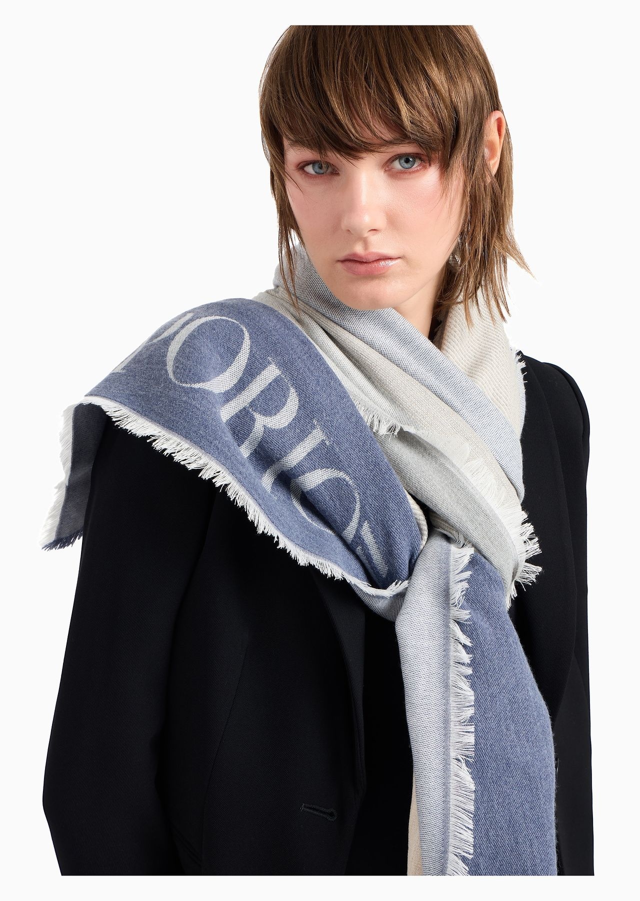 Stole with multicoloured vertical bands - 3