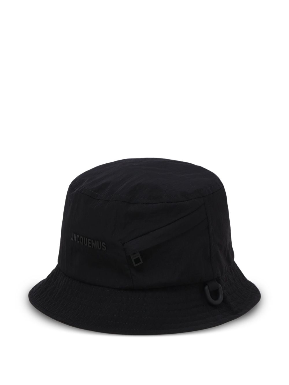 logo-lettering bucket hat - 3