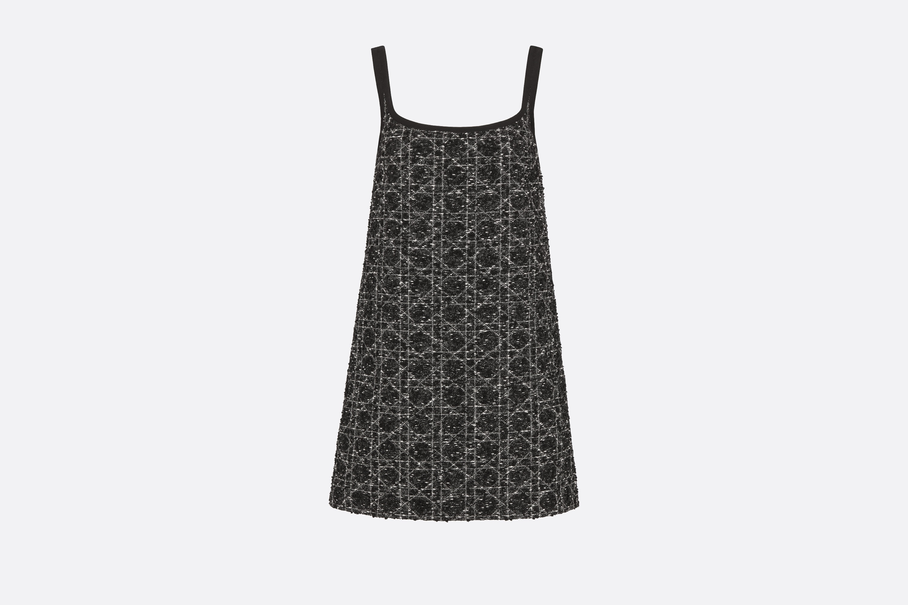 Macrocannage Short Dress - 1