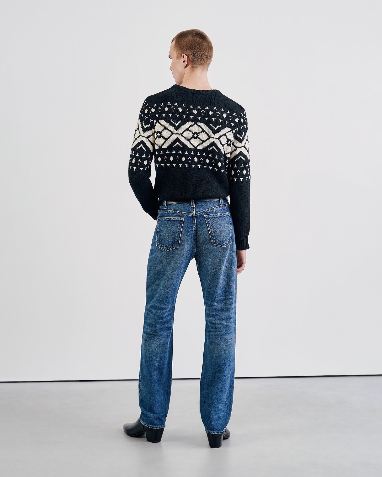 JOSEF FAIR ISLE SWEATER - 5