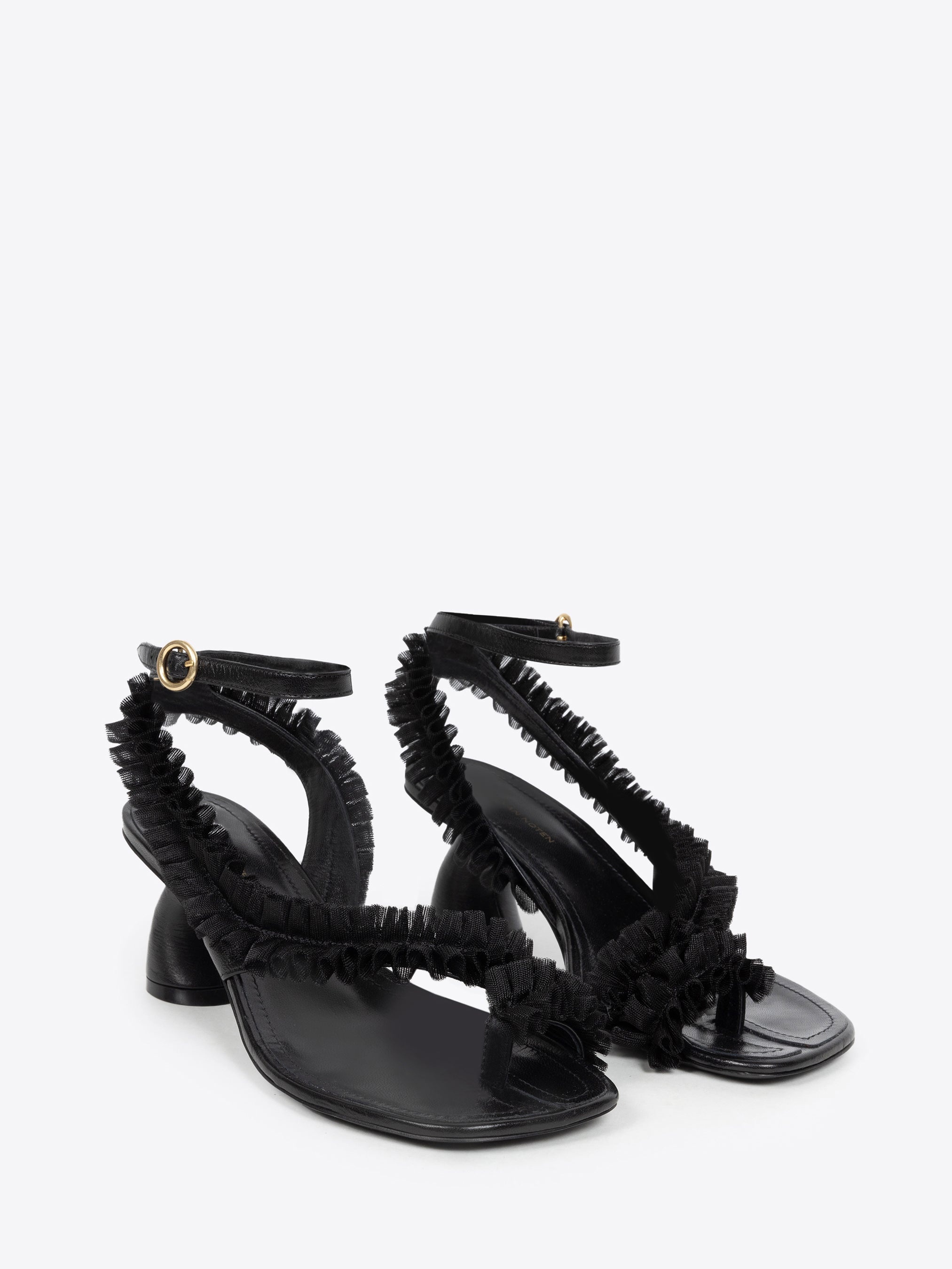 RUFFLED SANDALS - 3