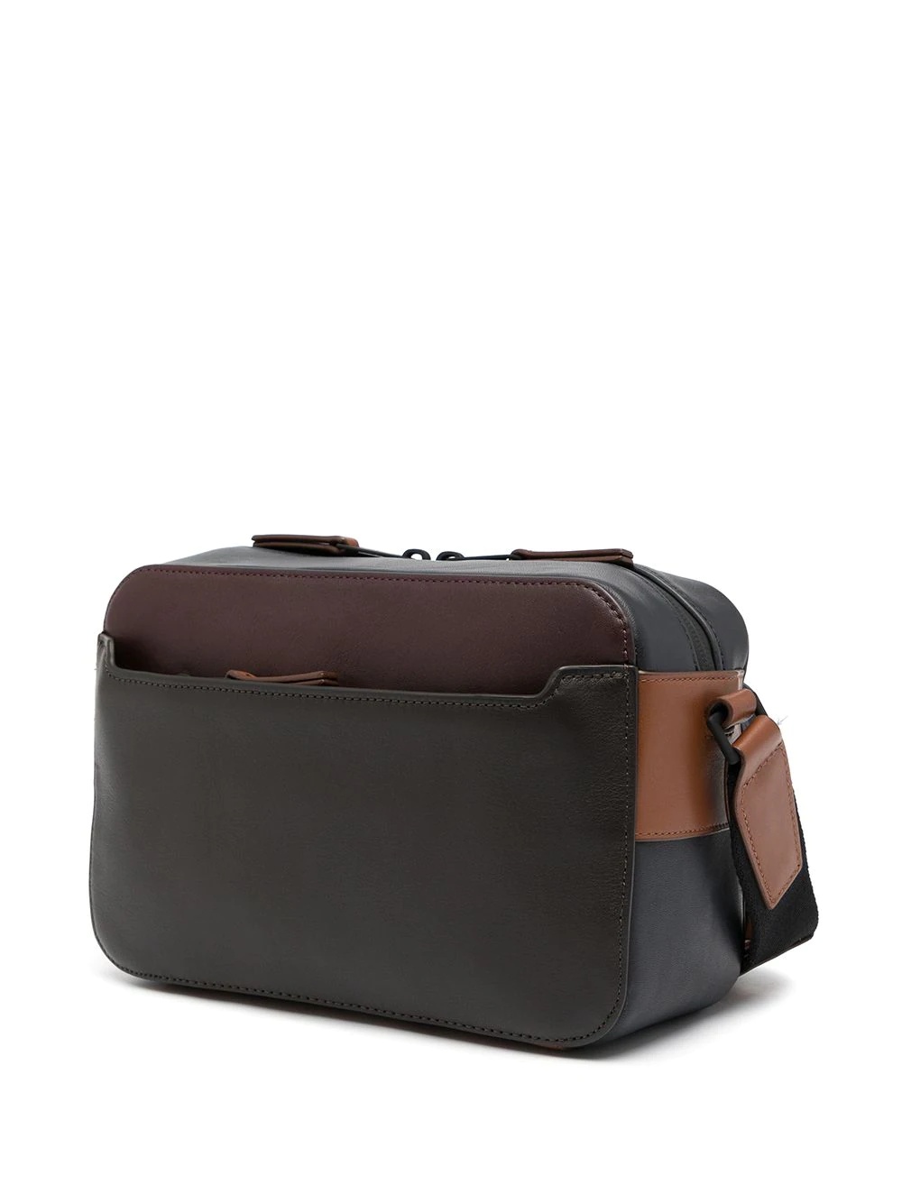 zipped messenger bag - 3