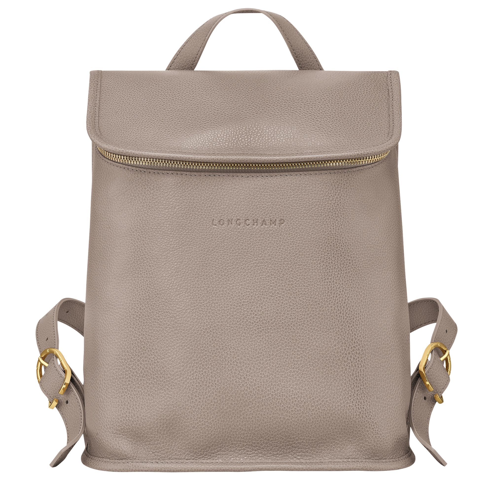 Le Foulonné Backpack Turtledove - Leather - 1