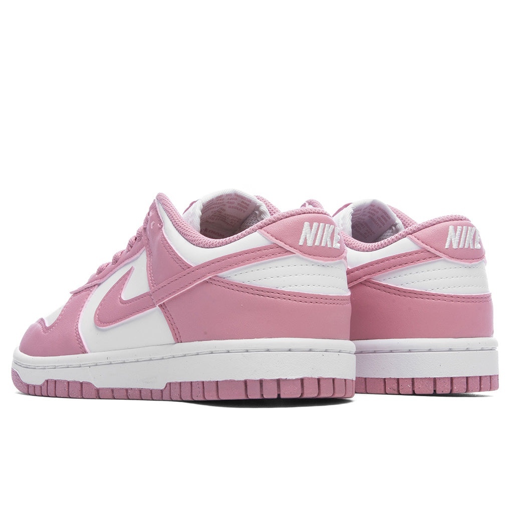 WOMEN'S DUNK LOW - WHITE/ELEMENTAL PINK - 3