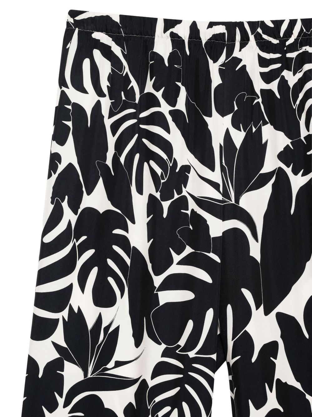 Elain leaf-print trousers - 4