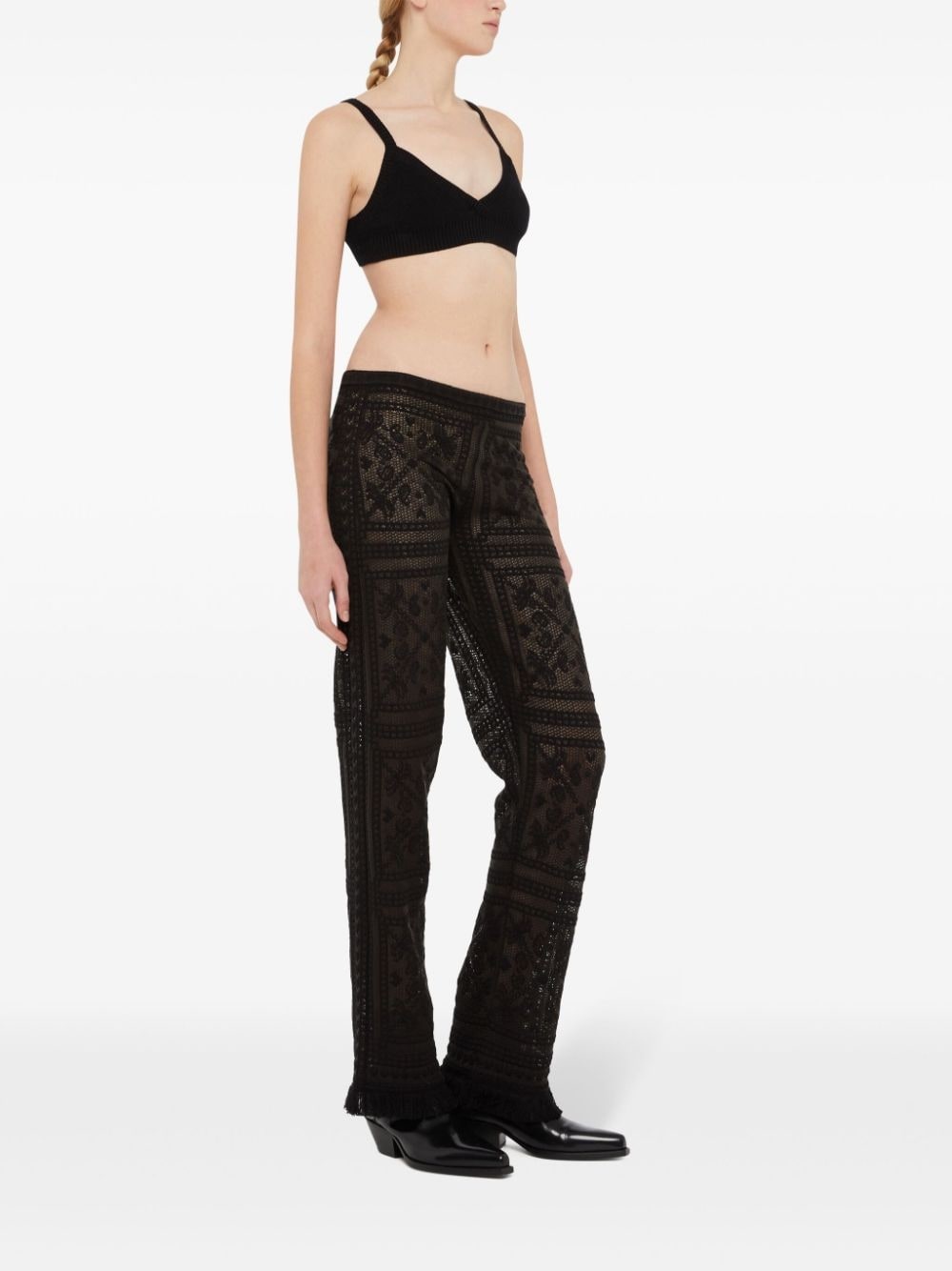 Kiss by the Book straight-keg trousers - 4