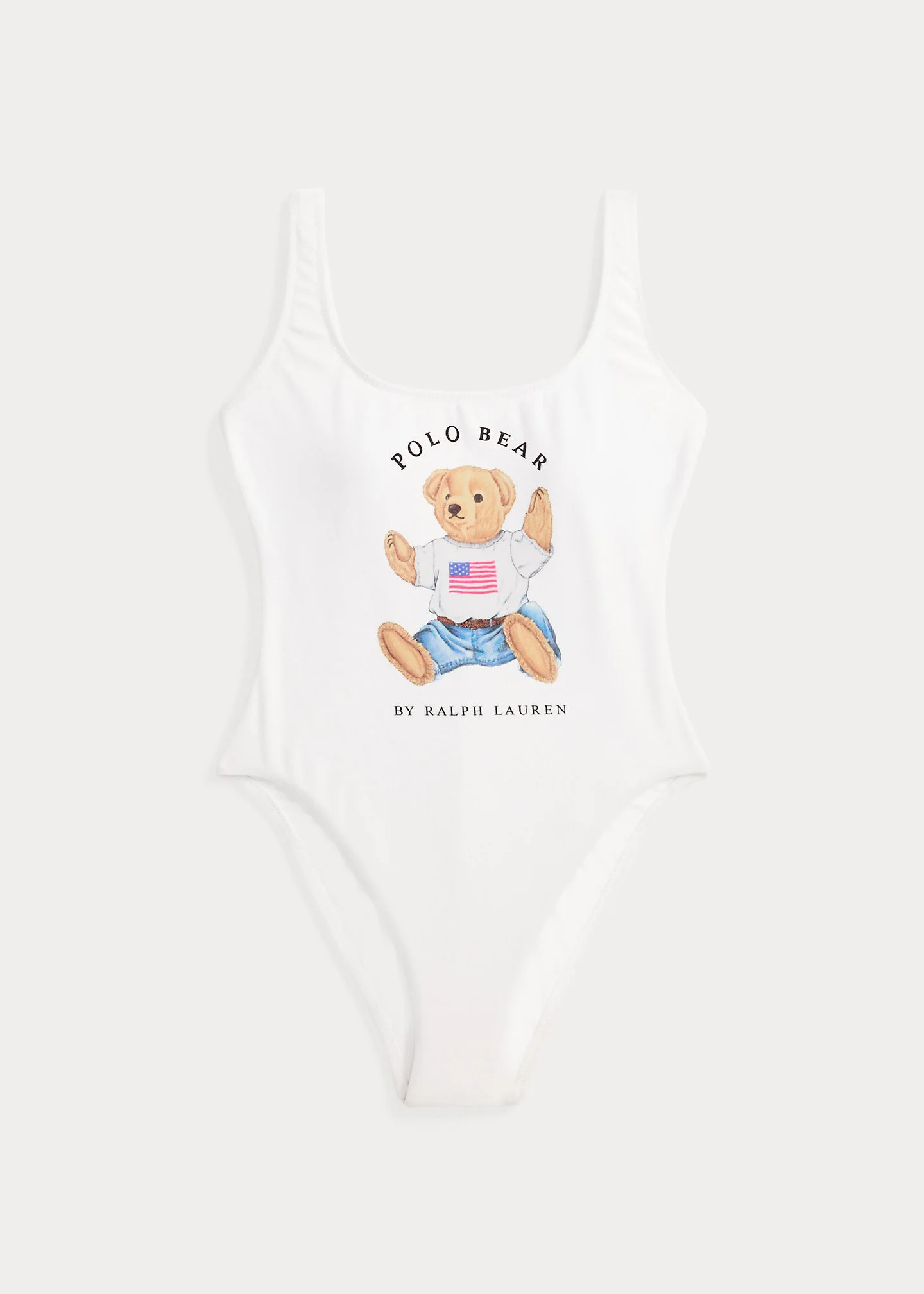 Polo Bear One-Piece Swimsuit - 1