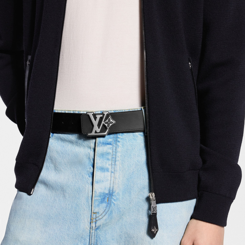 LV Flower Damoflage 40mm Reversible Belt 5