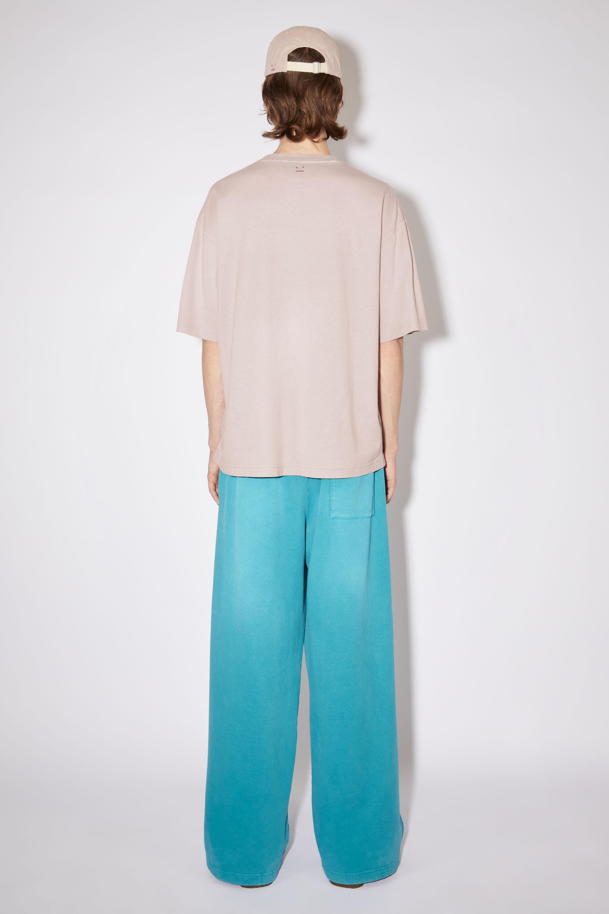 Crew neck t-shirt- Regular fit - Dusty beige - 3