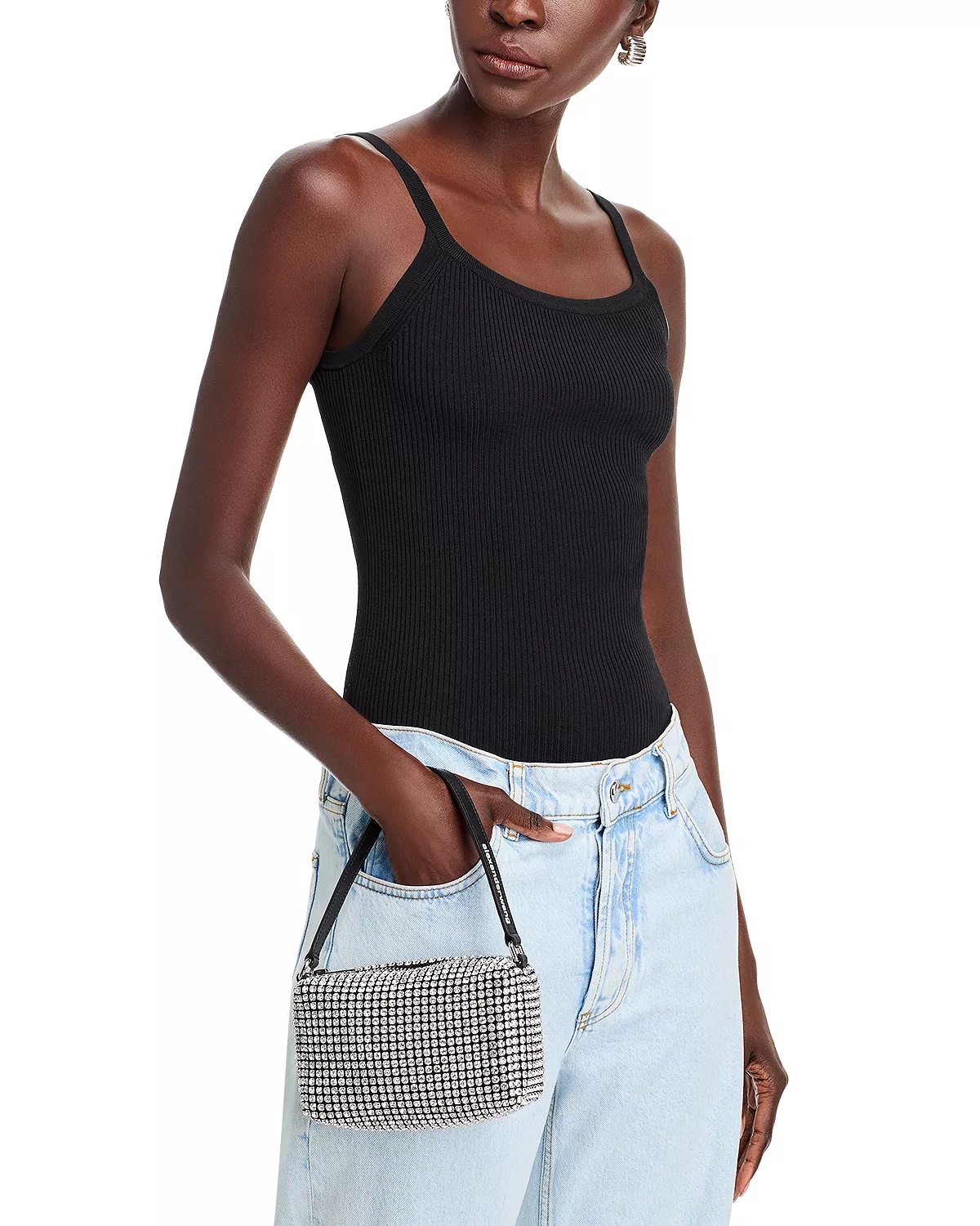 Medium Rhinestone Pouch - 2