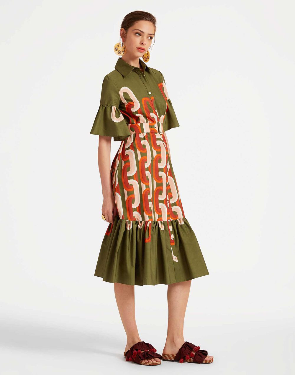 Choux Midi Dress - 2