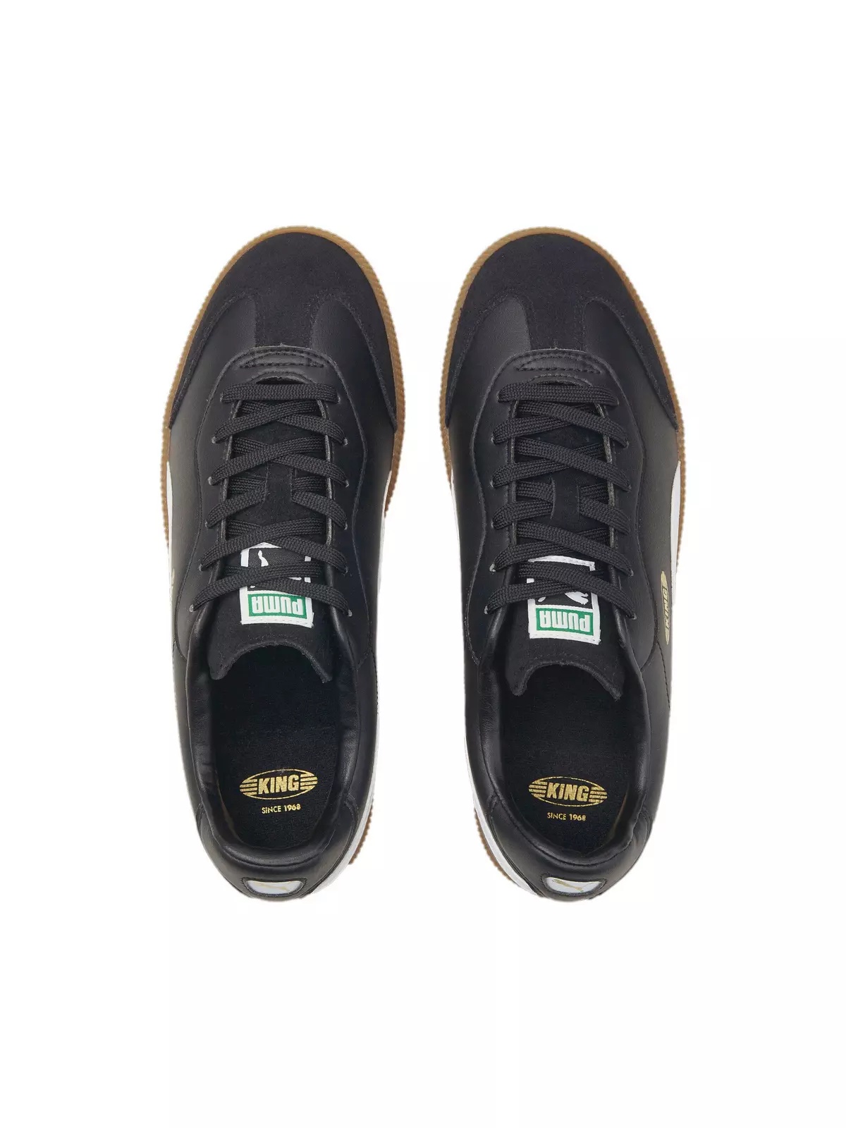 PUMA King 21 IT Indoor Soccer "Black/White" Unisex Soccer Shoe - 3