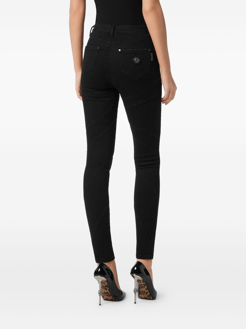 high-waist skinny-cut leggings 3