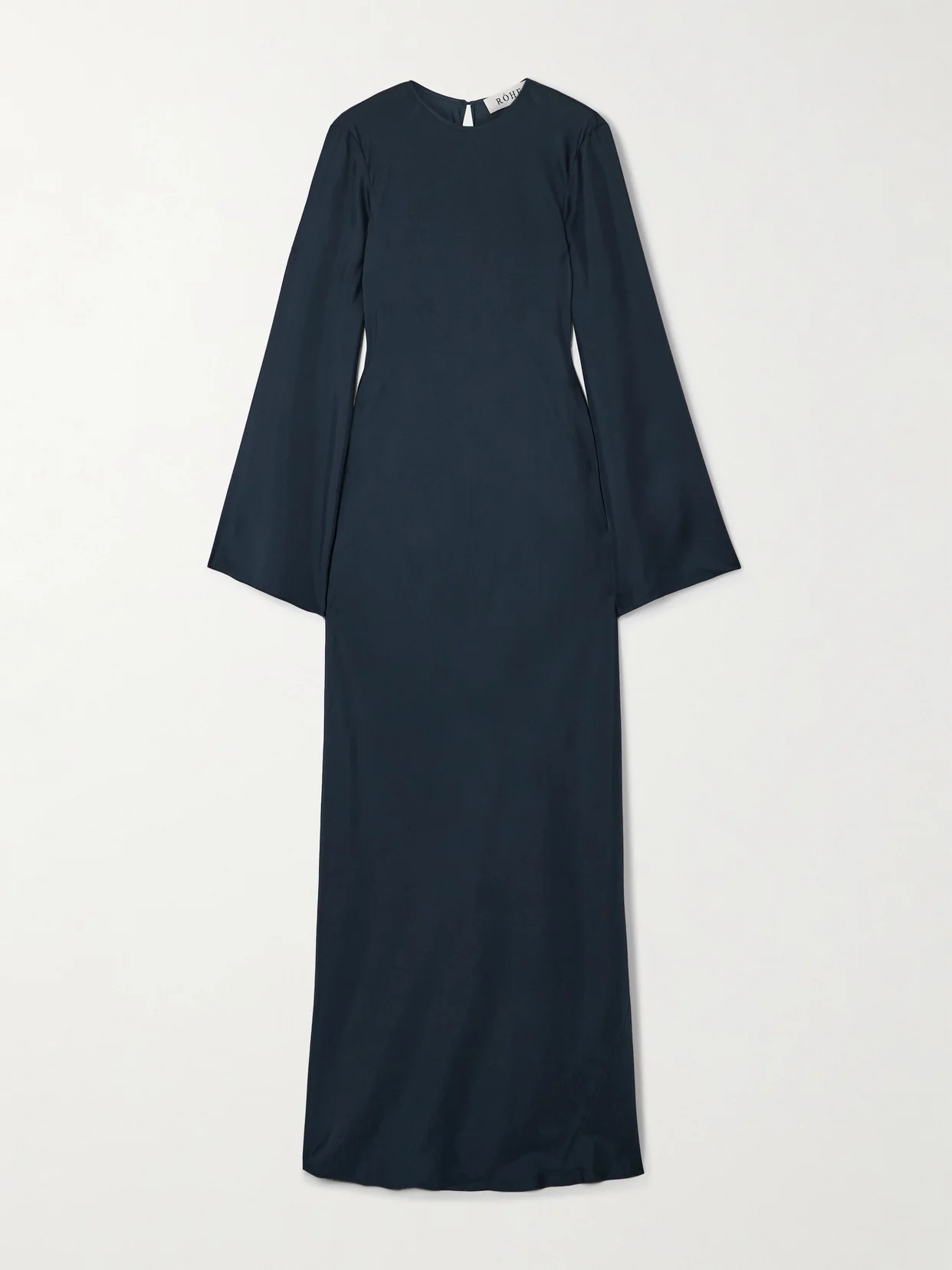 Silk-twill Maxi Dress - 1