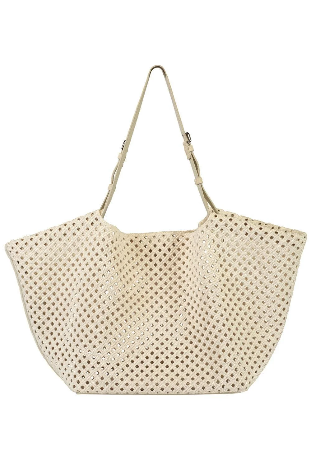 Embroidered Panier Handbag - 1