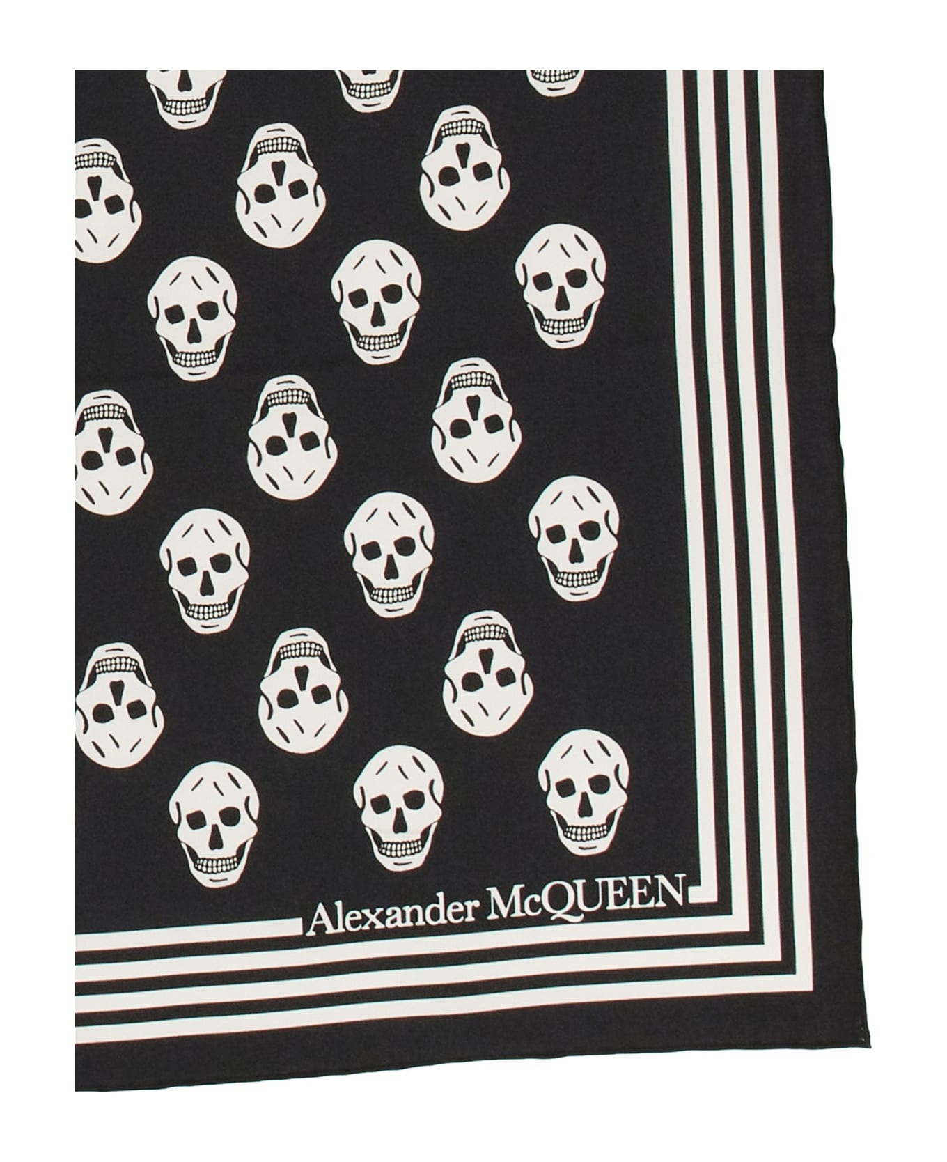 Skull Silk Foulard - 4
