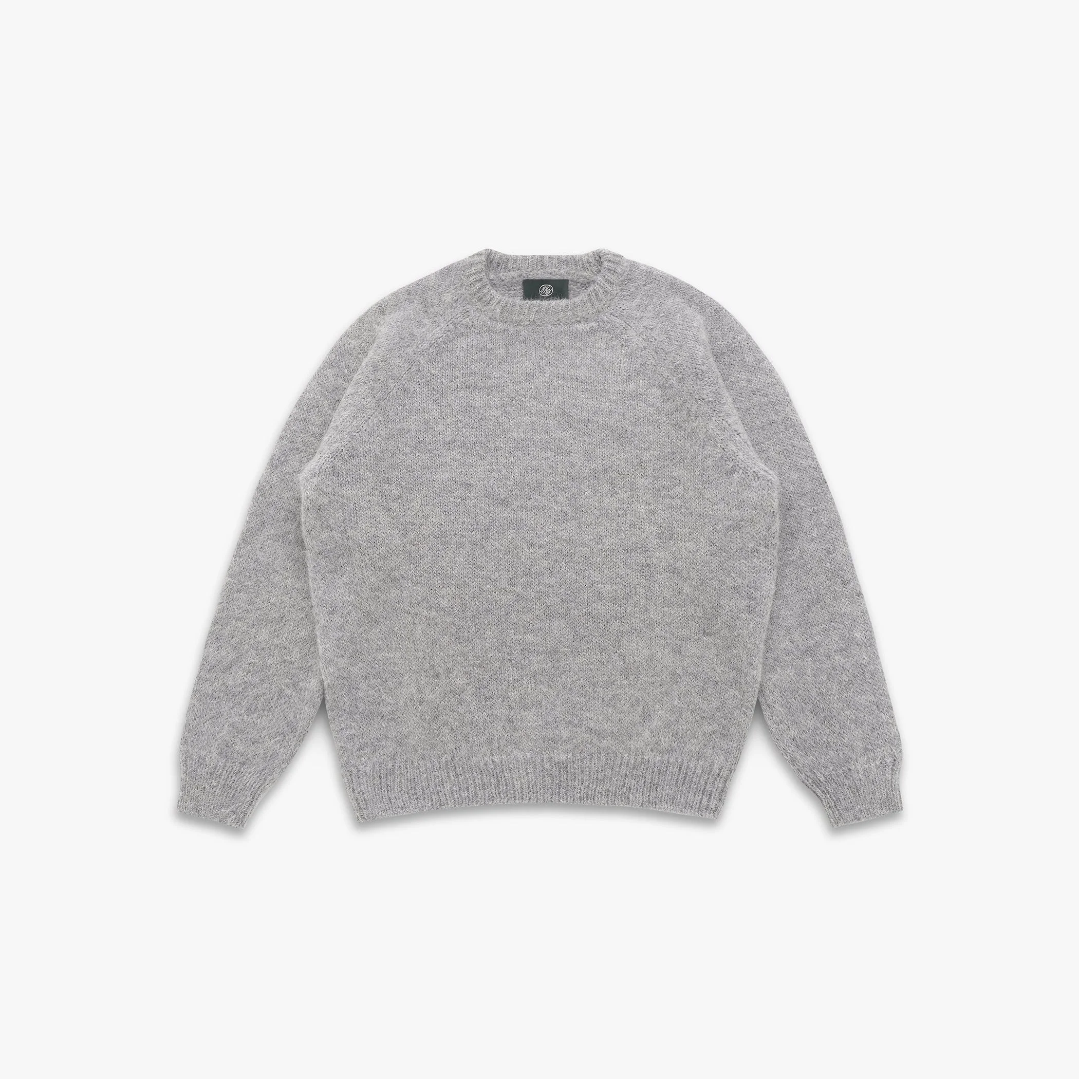 Bud Alpaca Sweater Fog Grey - 1