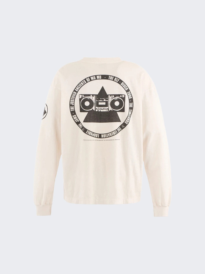 SAINT M×××××× X The Klf Long Sleeve Tee White outlook