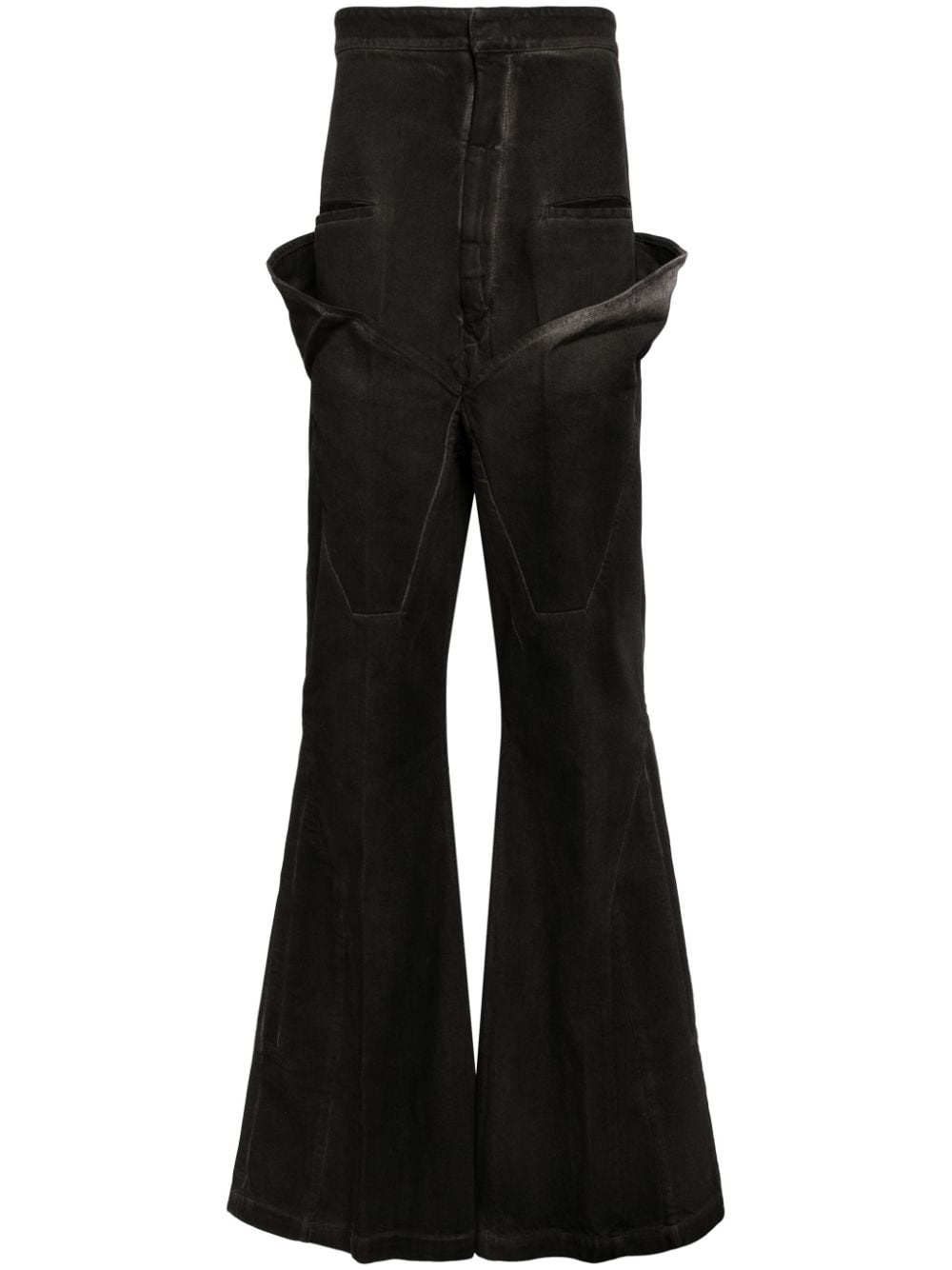 Dirt Slivered high-rise bootcut jeans - 1