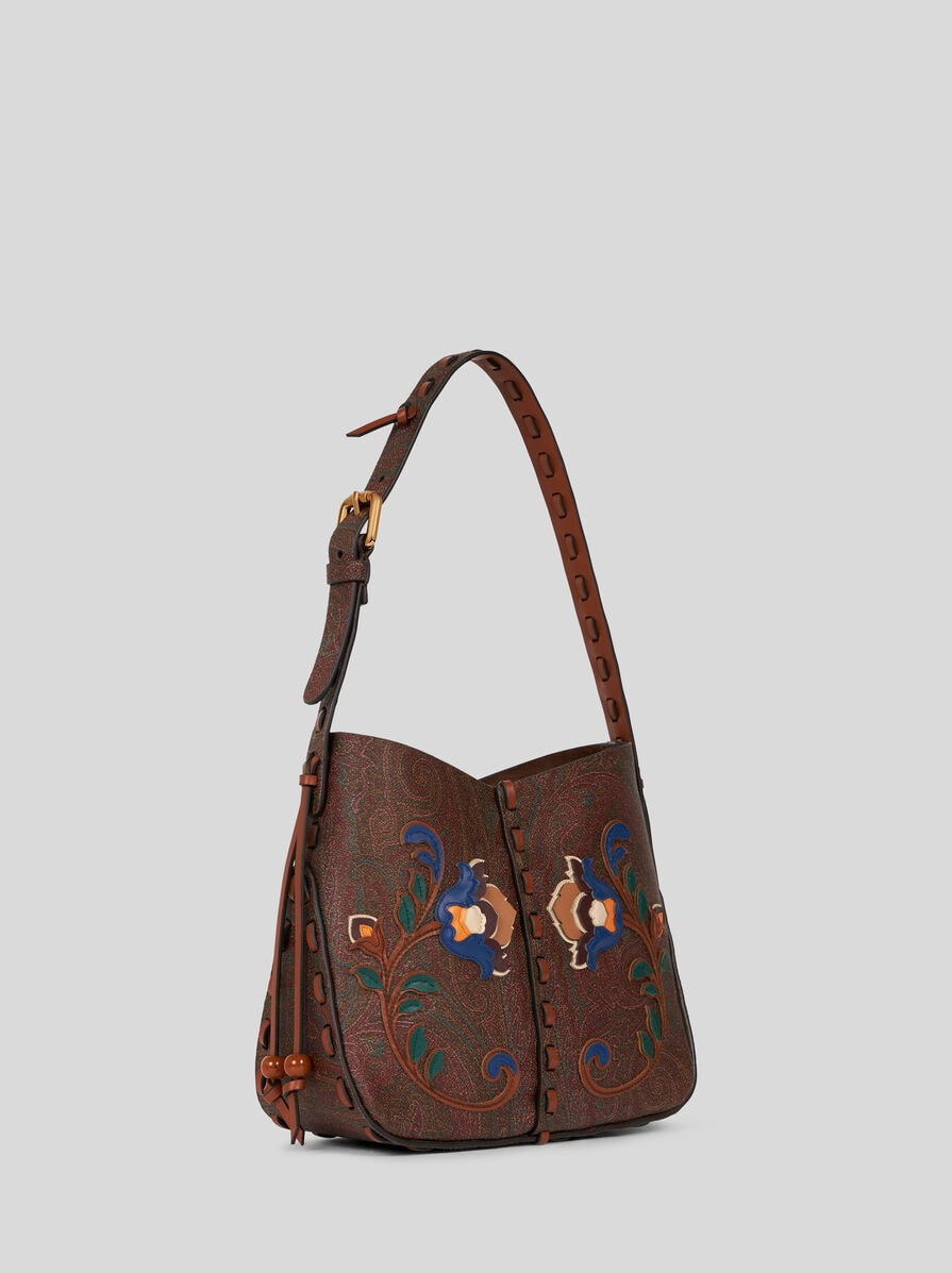 VULCANO BAG WITH FLOWERS - 5