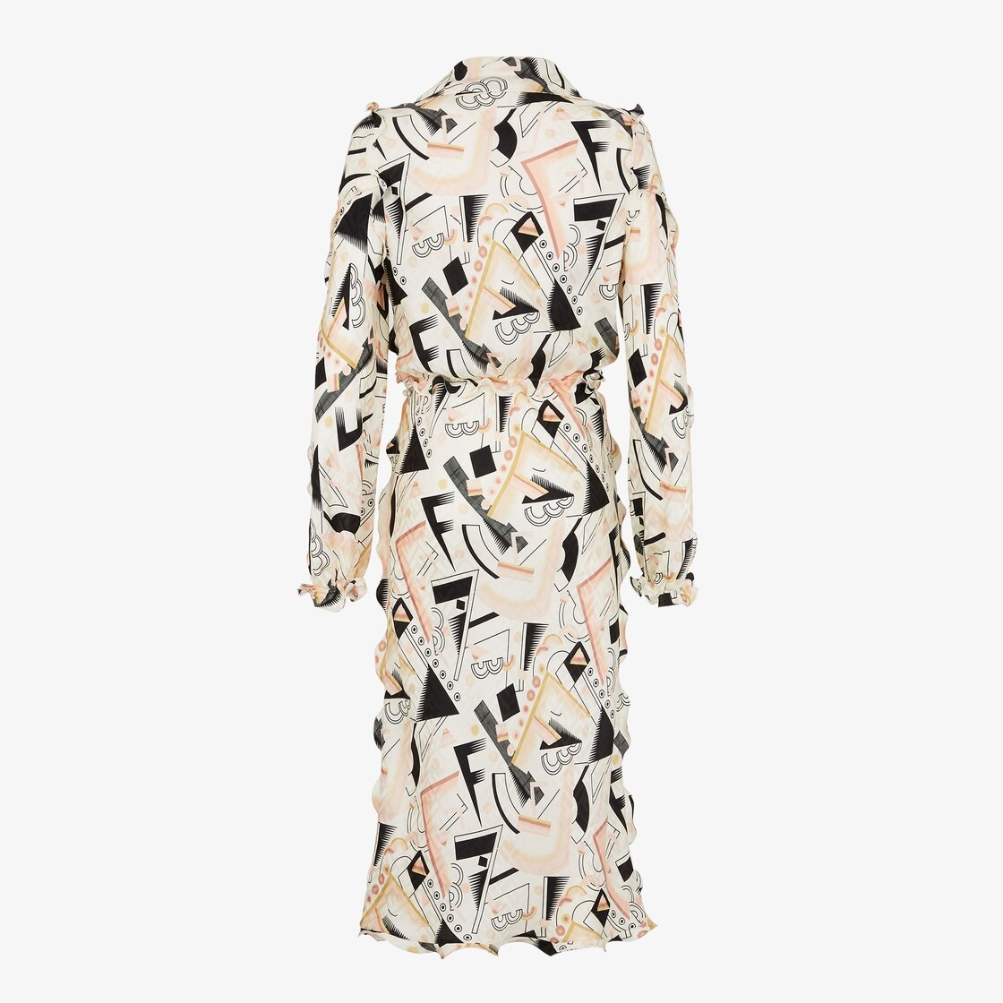 Multicolor silk dress - 2