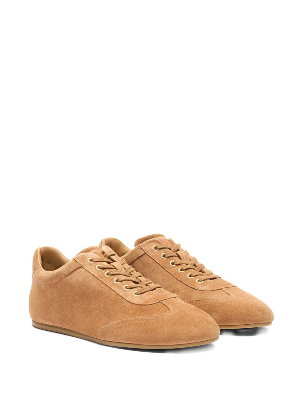 Cruz lace-up suede sneakers - 2