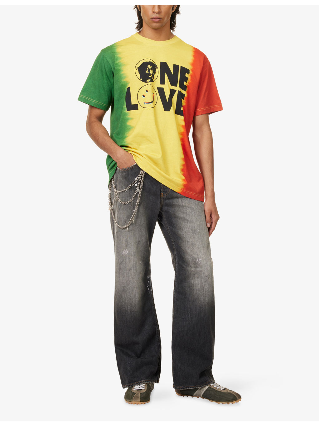 Love Graphic-Print Cotton T-Shirt - 2