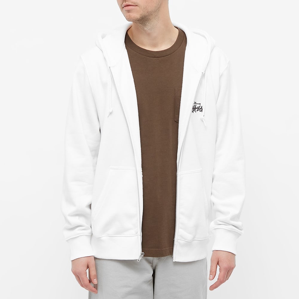 Stussy Basic Stussy Zip Hoody - 5