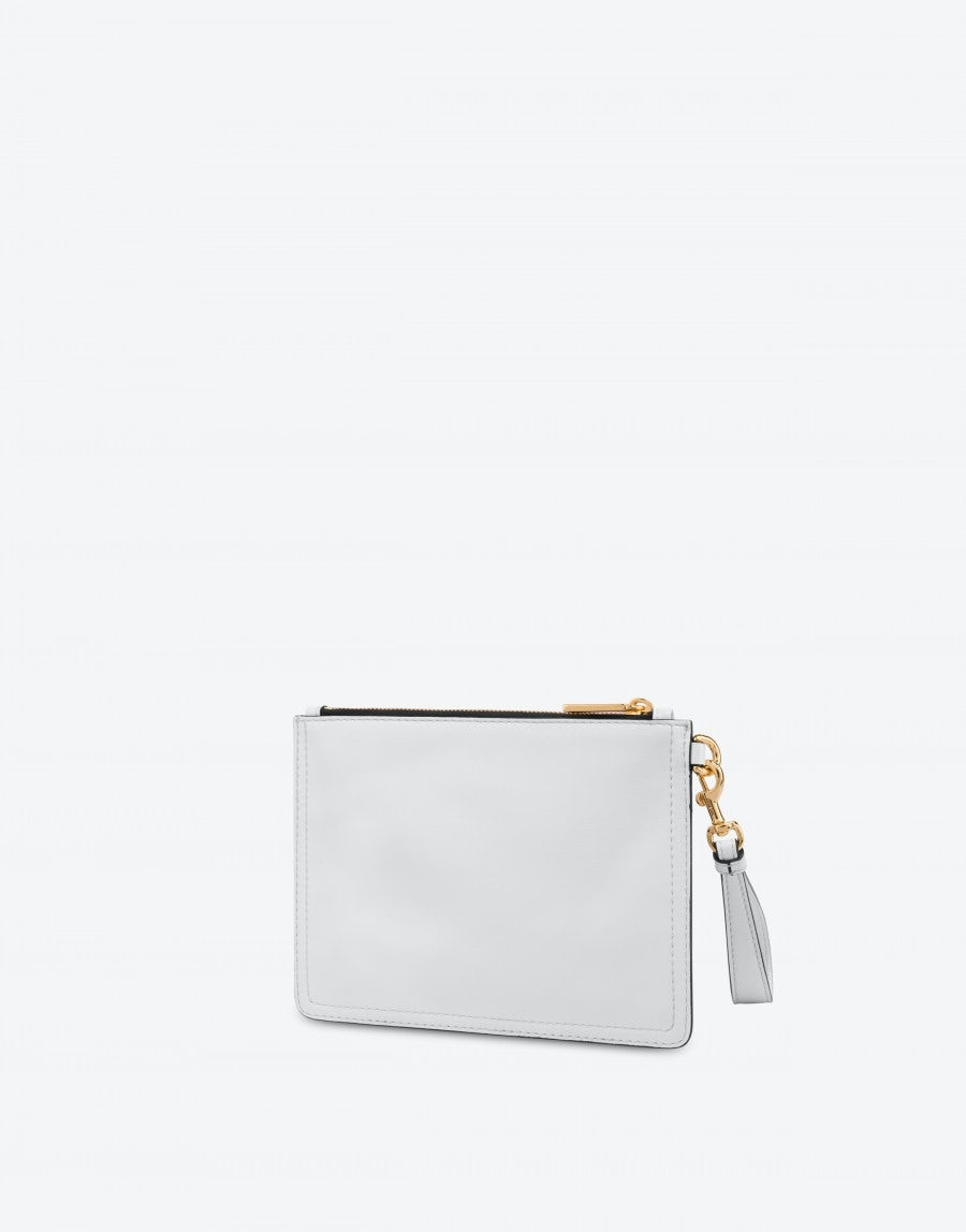 SMALL CALF LEATHER M CLUTCH - 2