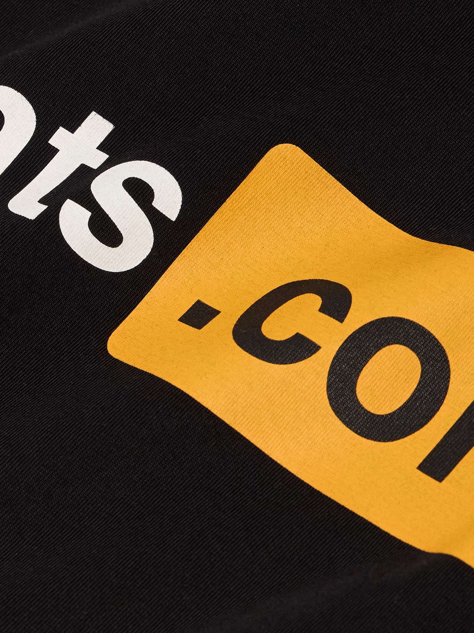 Oversized Logo-Print Cotton-Jersey T-Shirt - 4