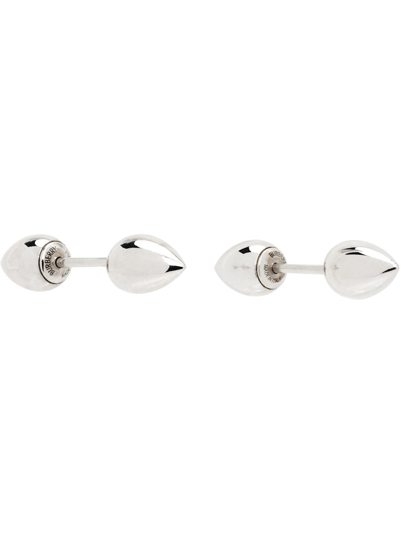 Burberry Silver Small Spear Stud Earrings outlook