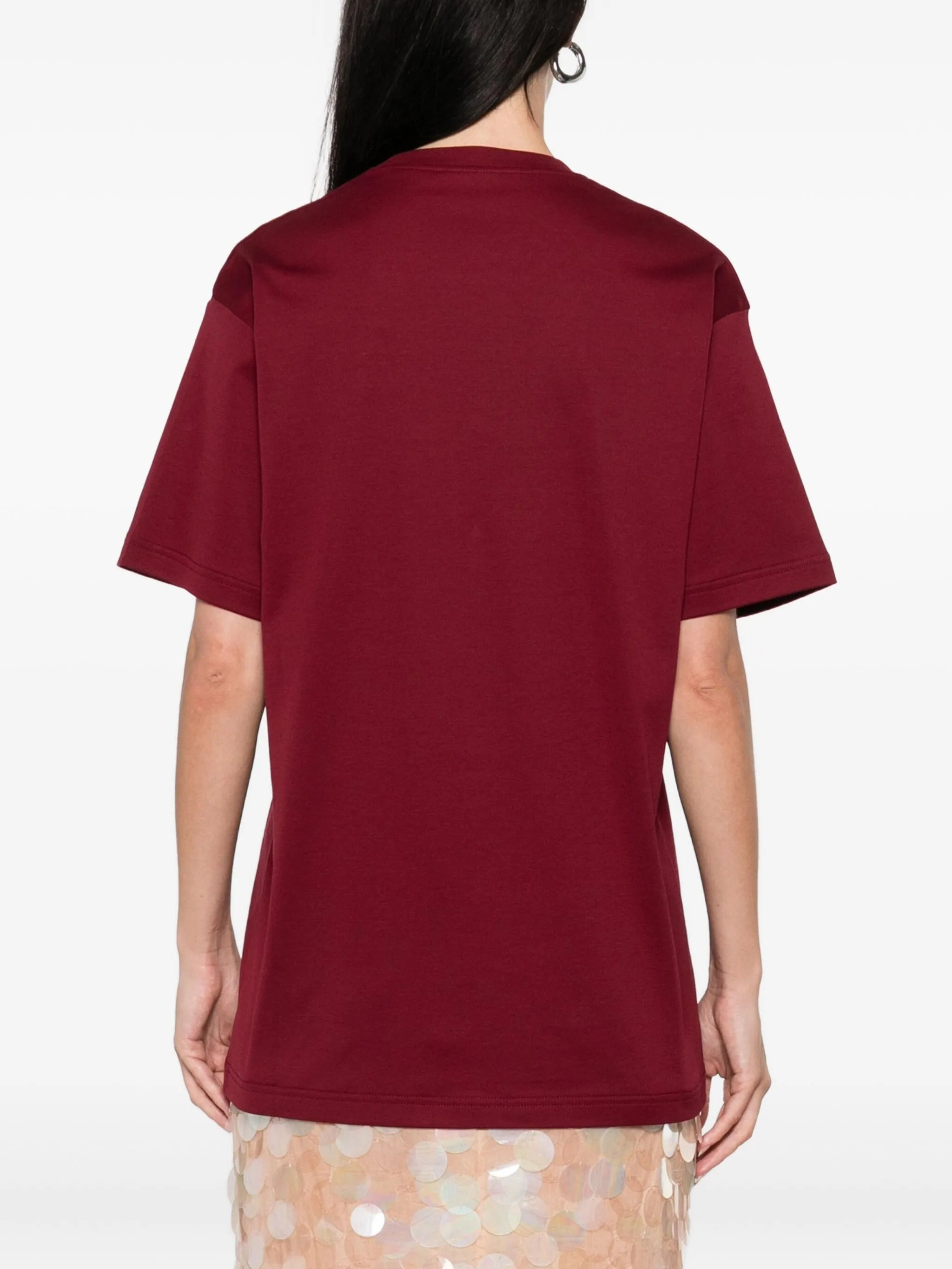 Gucci Logo-embroidered Crew-neck T-shirt - 3