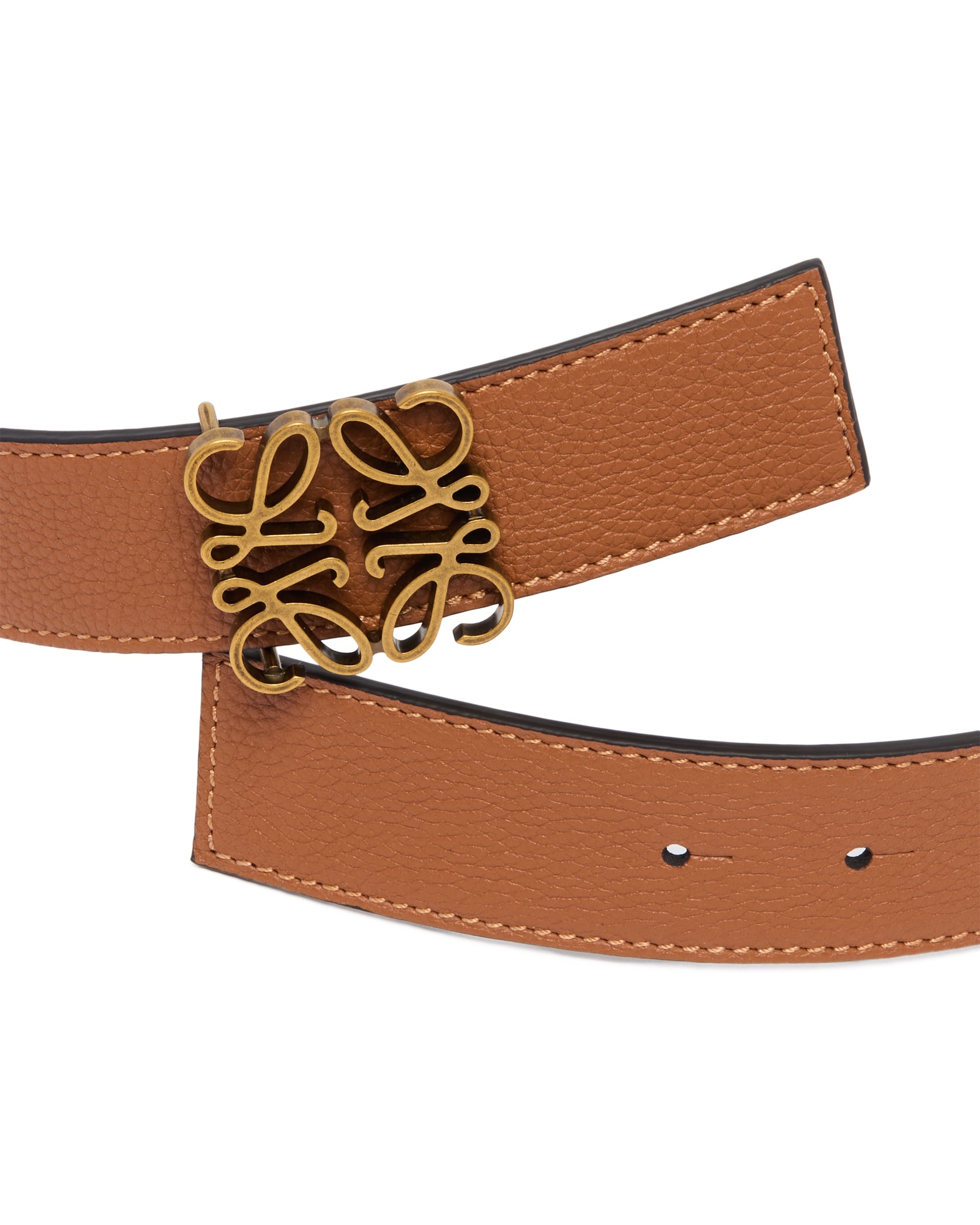 Anagram Reversible Leather Belt - 4