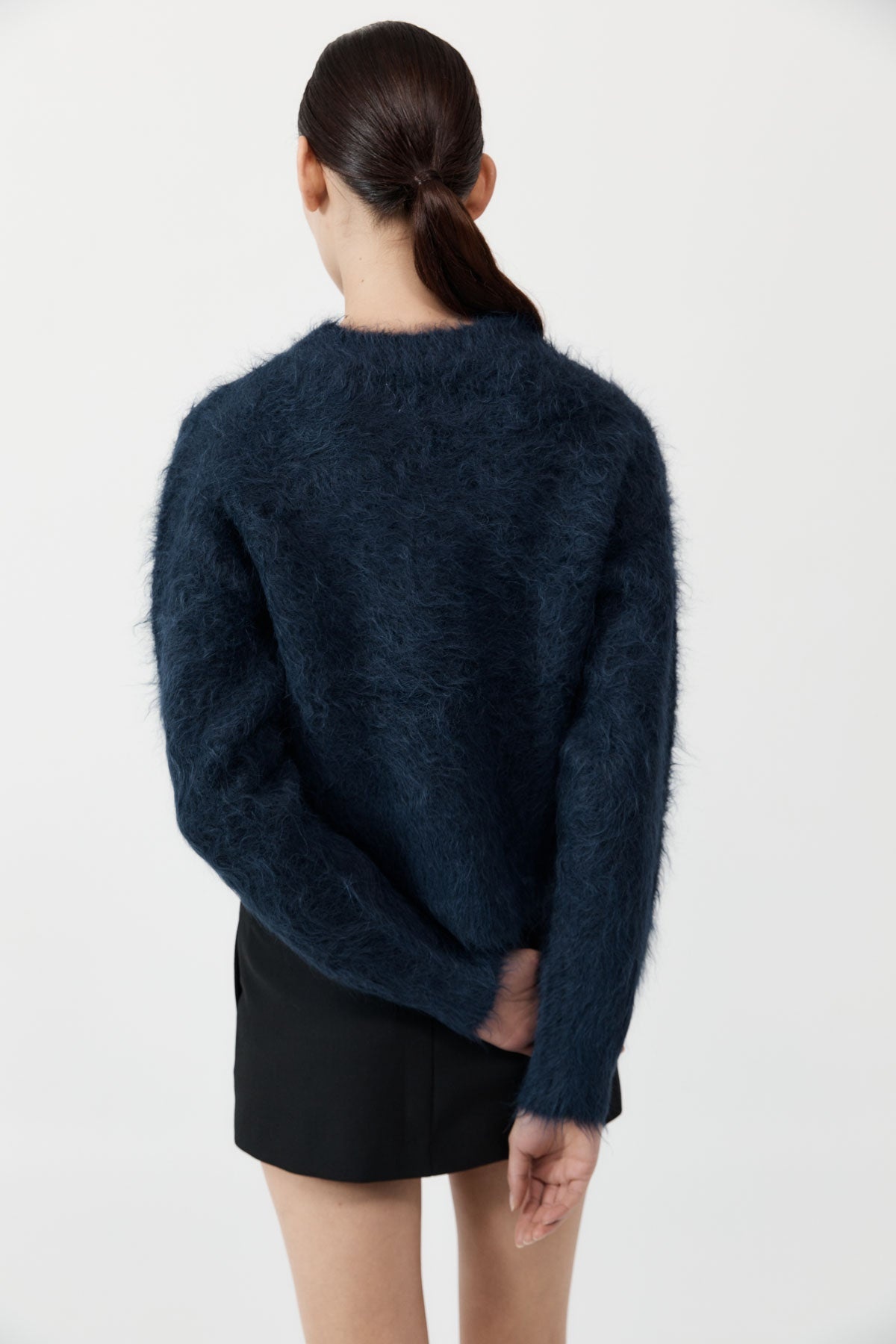 Alpaca Sweater - Midnight Blue - 6