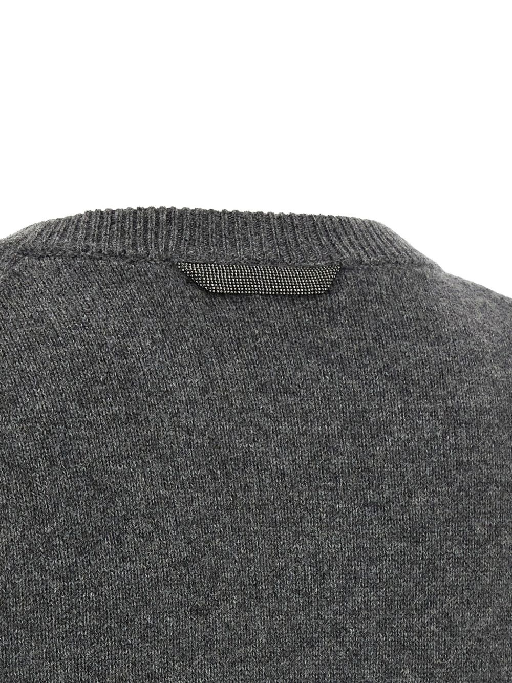 Monile cashmere crew-neck sweater - 4