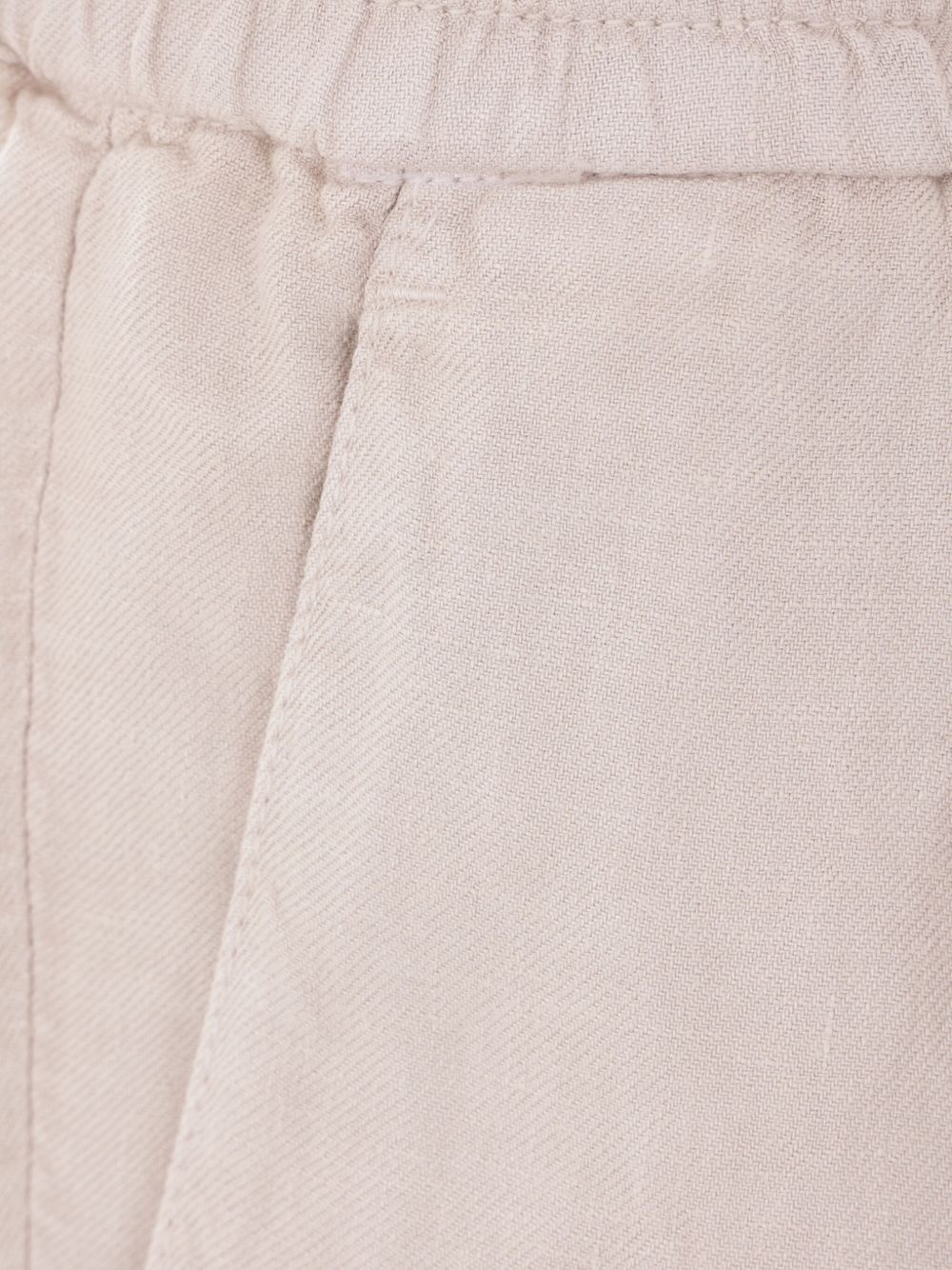 linen track shorts - 4