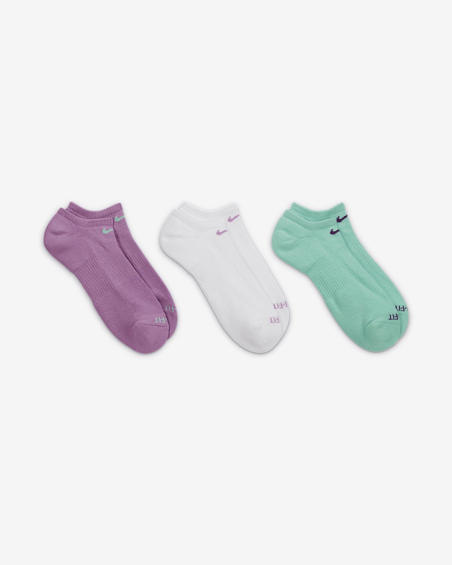 Nike Everyday Plus Cushion Training No-Show Socks (3 Pairs) - 3