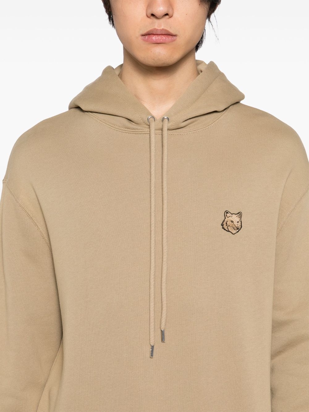 Bold Fox head hoodie - 5