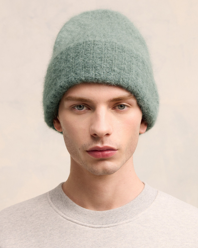 AMI Paris ALPACA MOHAIR RIBBED BEANIE outlook