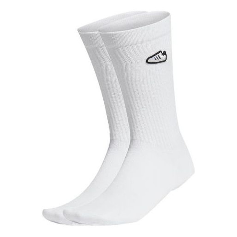 adidas originals Unisex Printing Stocking 1 Packs White FM0720 1