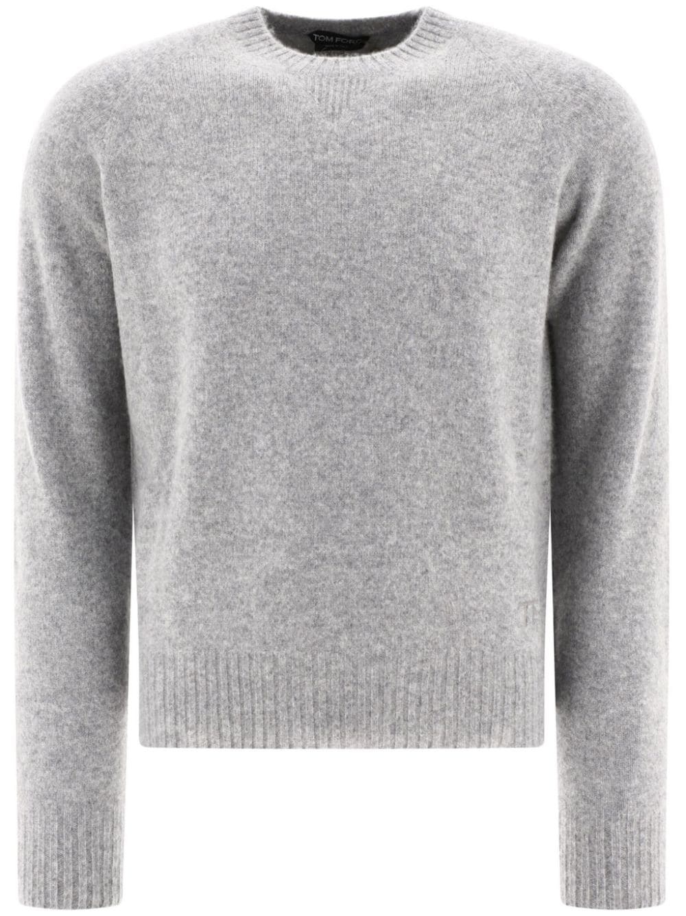 Cashmere crewneck sweater - 1