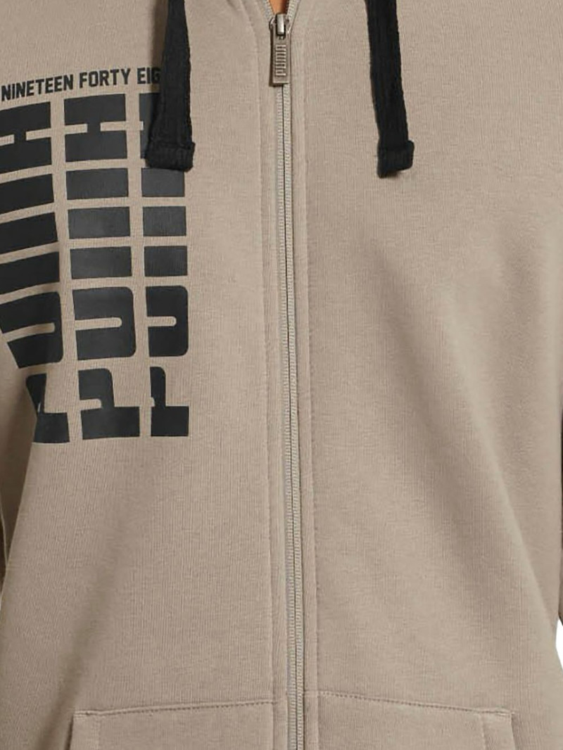 PUMA zip-up hoodie outlook