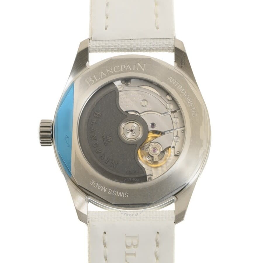 Blancpain Fifty Fathoms Bathyscaphe Automatic White Dial Ladies Watch 5100-1127-W52A - 4