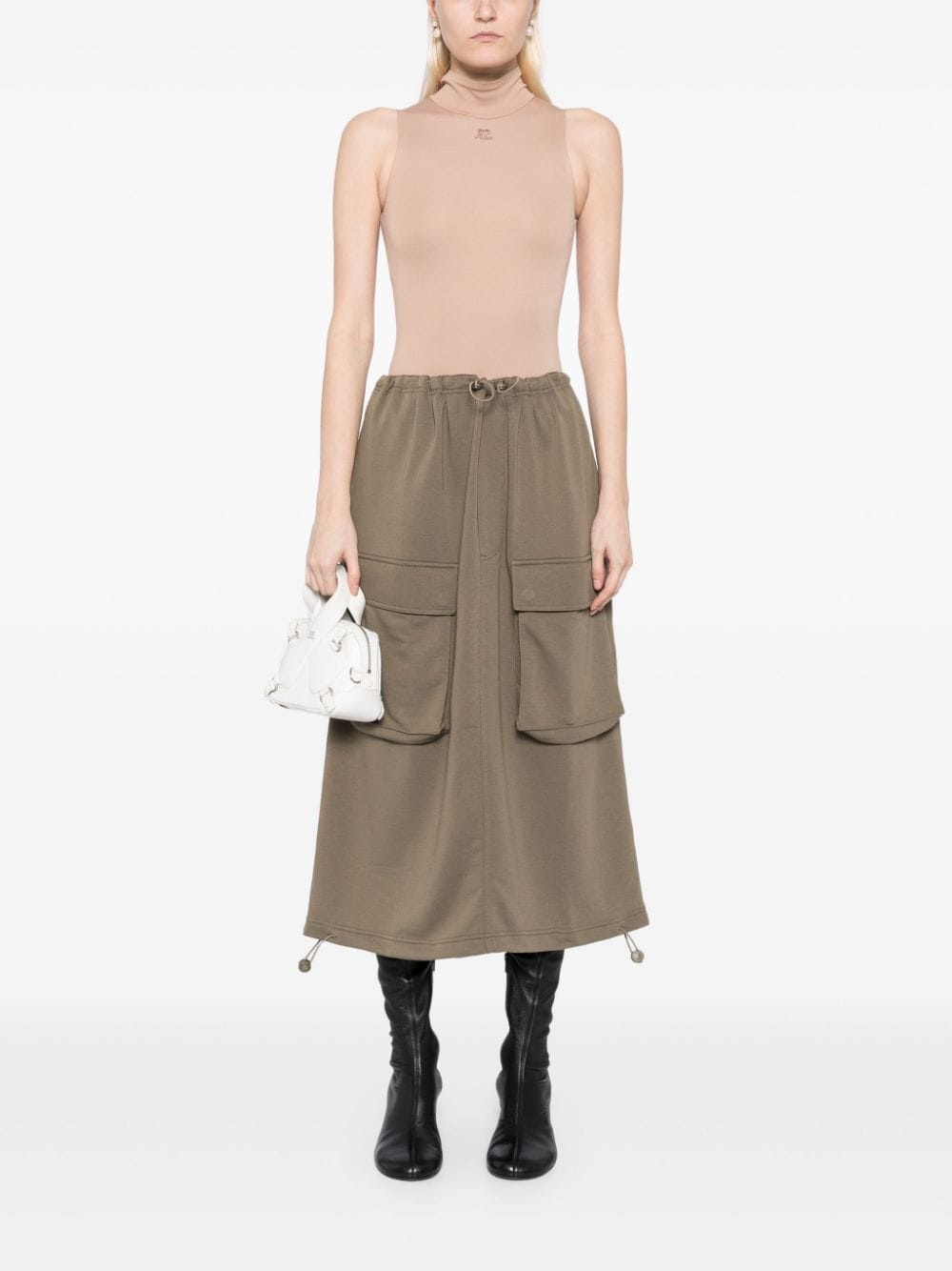 cargo-pocket skirt - 2
