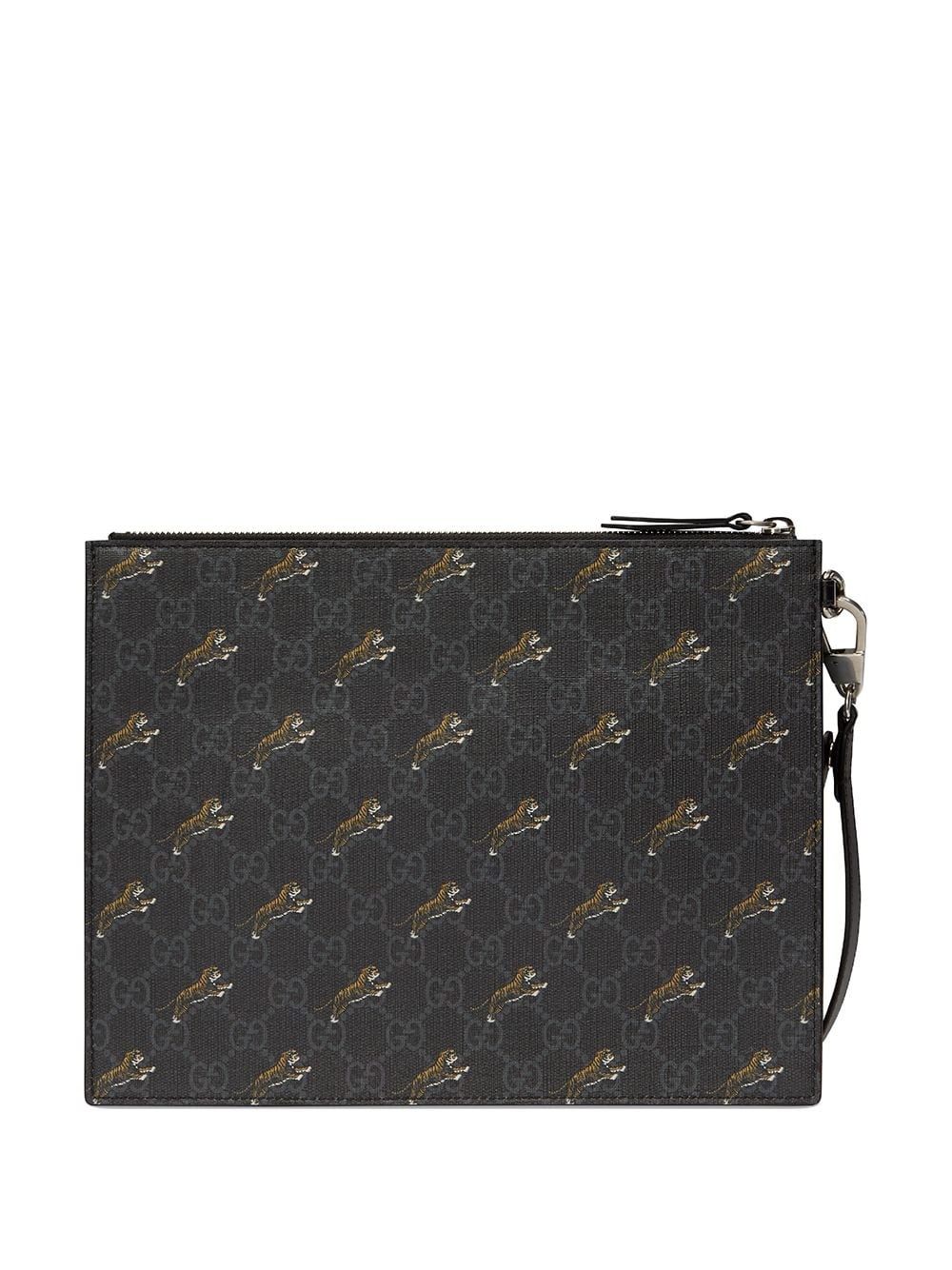 GG pouch with tiger print - 3