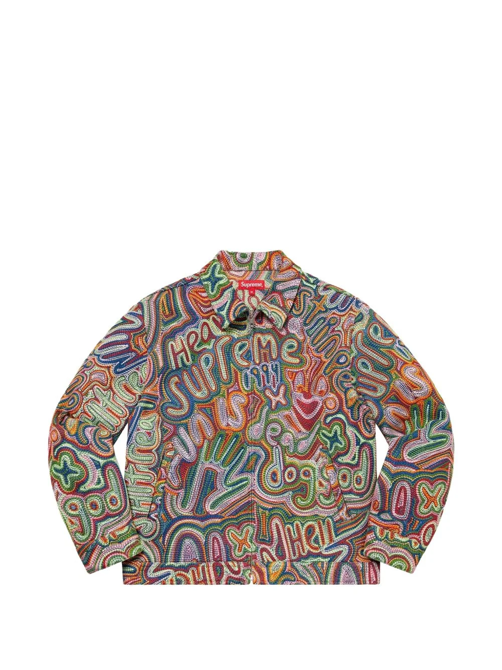 chainstitch denim shirt jacket - 1