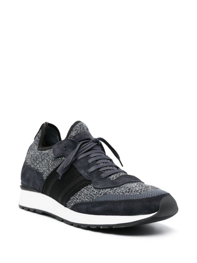 Brioni knitted low-top sneakers outlook